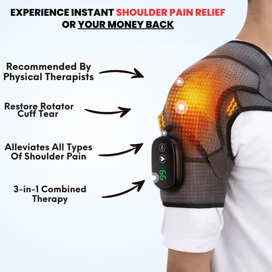 Postur 3-in-1 Shoulder Massager - Alleviate Pain in Just 15 Minutes a Day