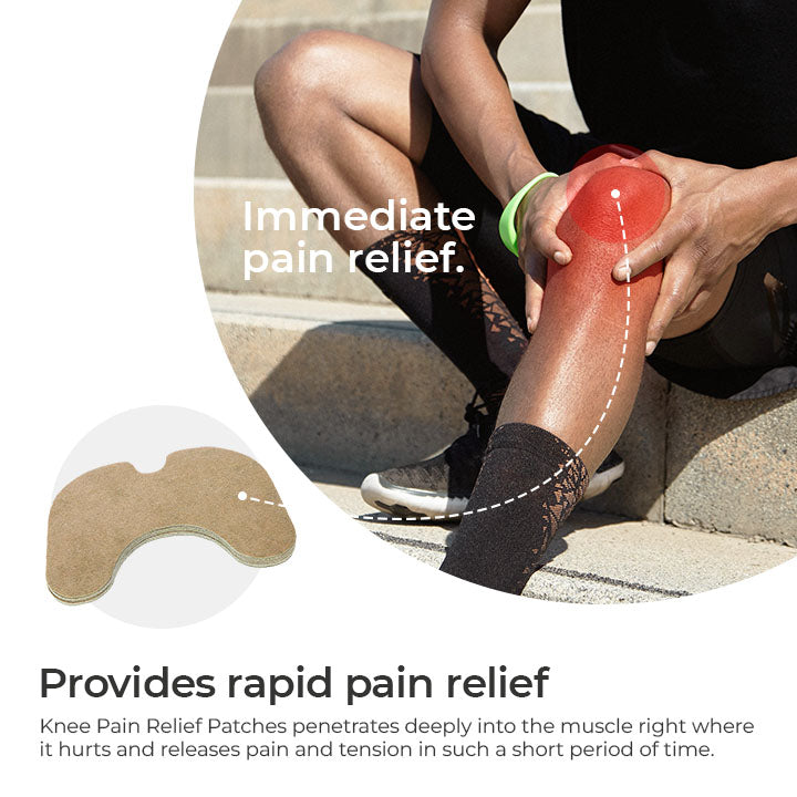 Parche de rodilla para aliviar el dolor