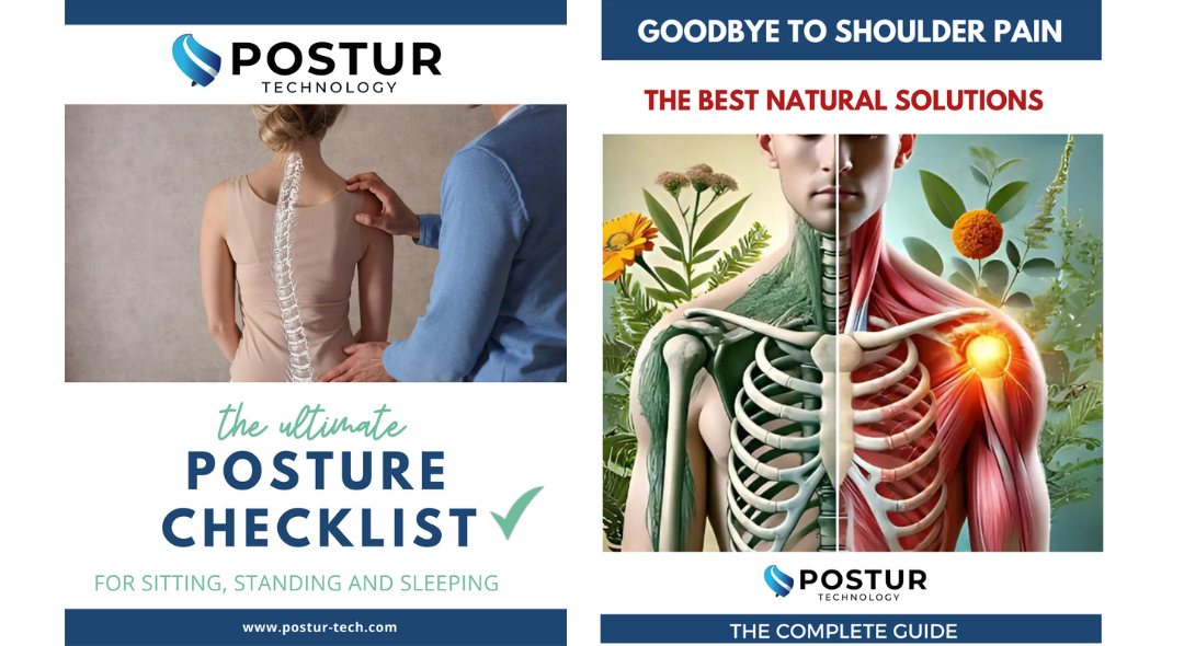 Ebooks : The Ultimate Posture Checklist + Goodbye Shoulder Pain Guide