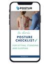The Ultimate Posture Checklist I To correct the posture naturally